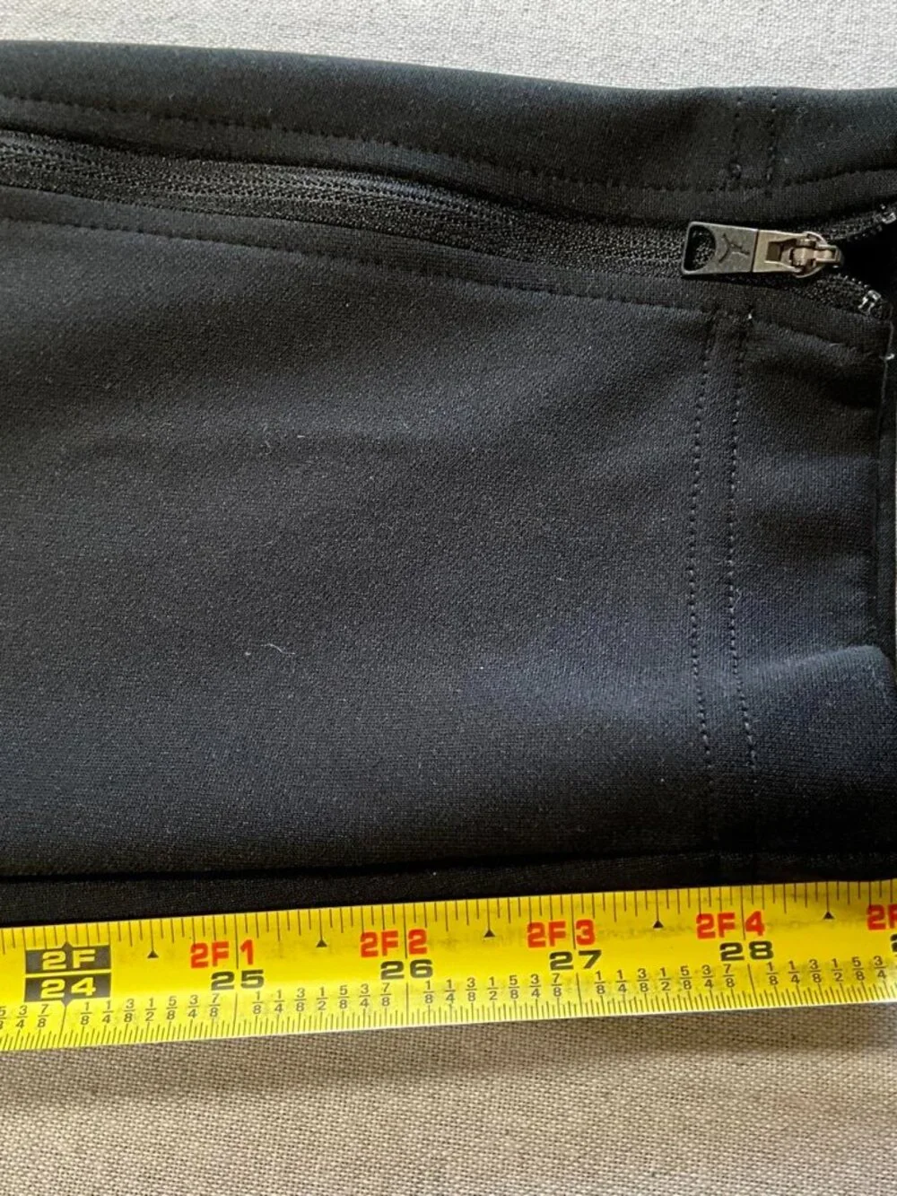 Mens Jordan Dri Fit Black White Athletic Track Pant Joggers (Medium)